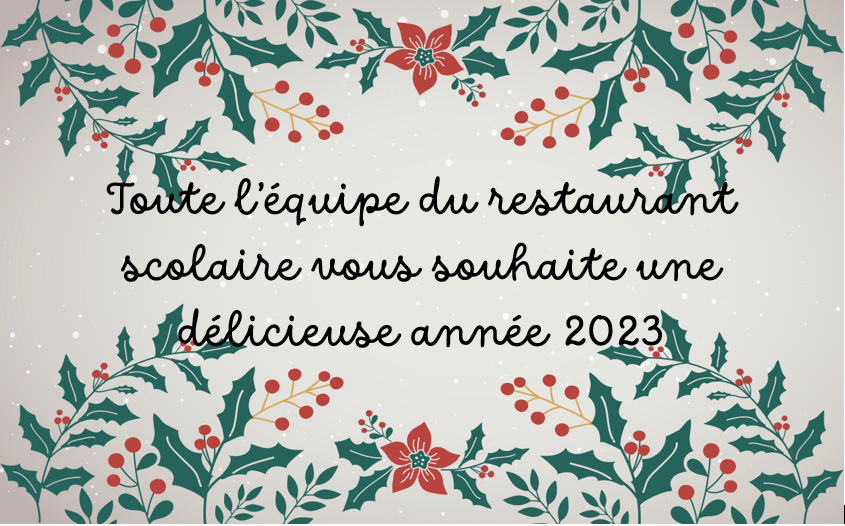 voeux restaurant scolaire voeux restaurant scolaire